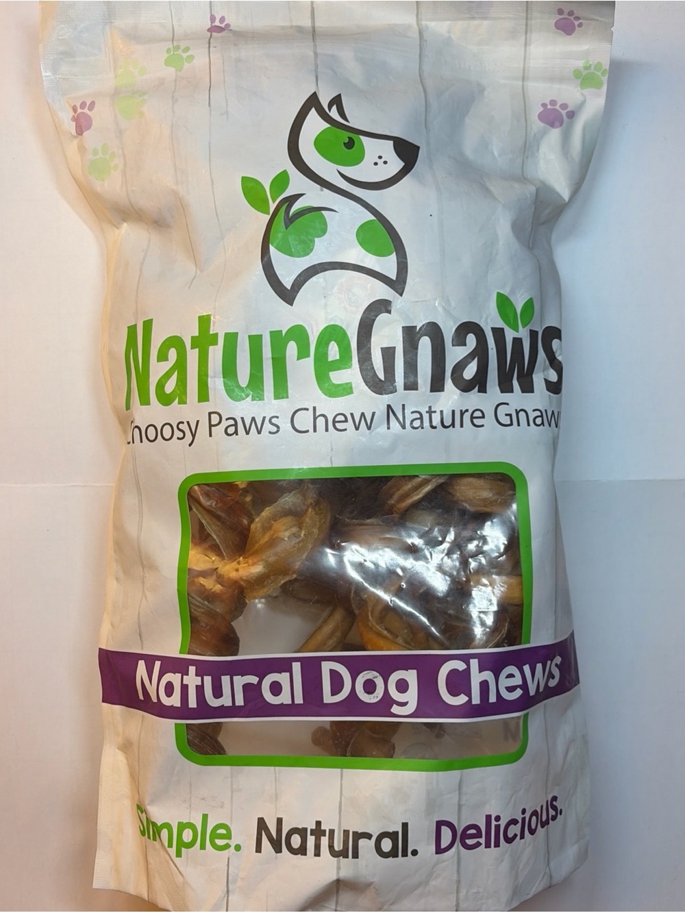 Nature Gnaws Bully Stick Springs for Dogs 7-8" (12 Count) - Long Lasting